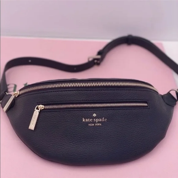 Kate Spade Leila Belt Bag Crossbody Black - Picture 3 of 9